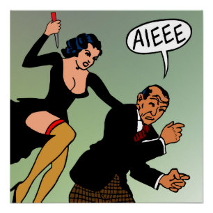 Adolph Barreaux "Sally the Sleuth" Poster de Arte