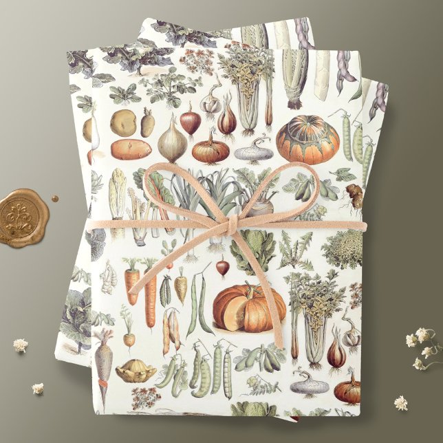 Adolphe Millot Patrón Vegetable Papel de envolvimi (Subido por el creador)