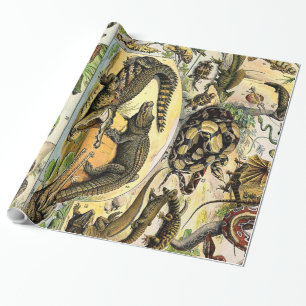 Adolphe Millot Reptiles 1 Papel de envasado