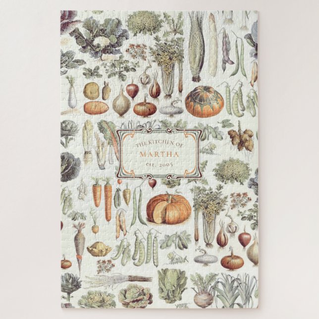 Adolphe Millot Vegetables Puzzle (Vertical)
