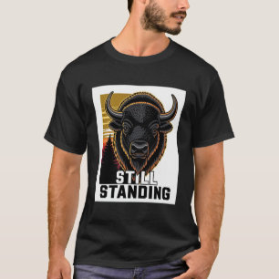 ADOM Premium "Still Standing" Camiseta Minimalista
