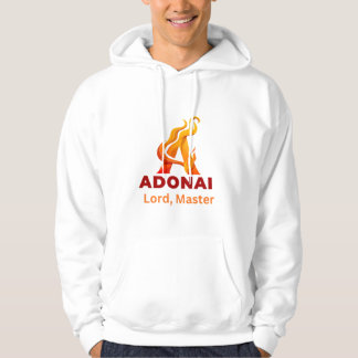 Adonai – Señor y Maestro Sudadera Cristiana