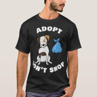 Adopción de Mascotas para Camiseta de rescatadores