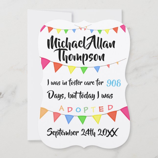 Adopción Desde El Anuncio De Cuidado Primario - Fi (Anverso)