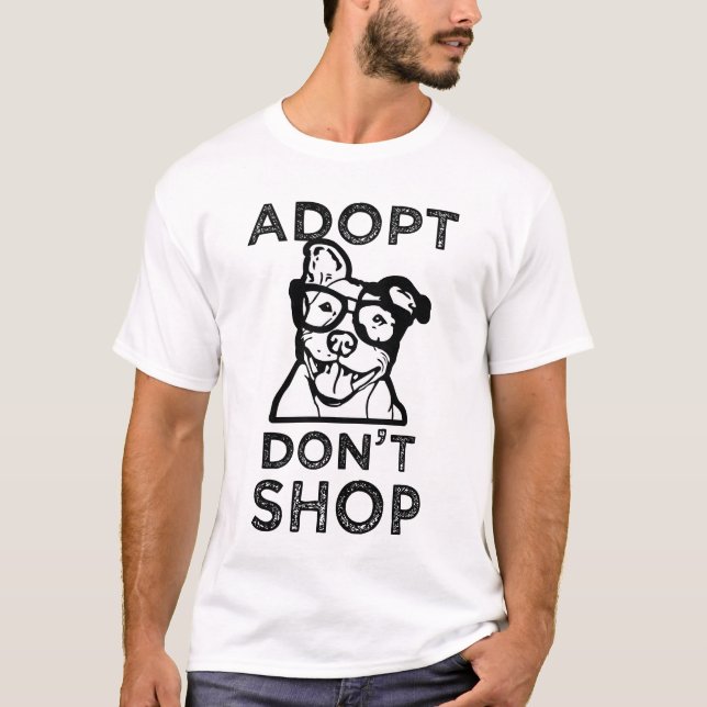 Adopt no hace compras camisa para mujer del (Anverso)