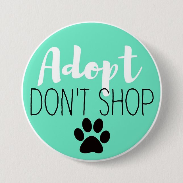 Adoptar el botón No comprar (Anverso)