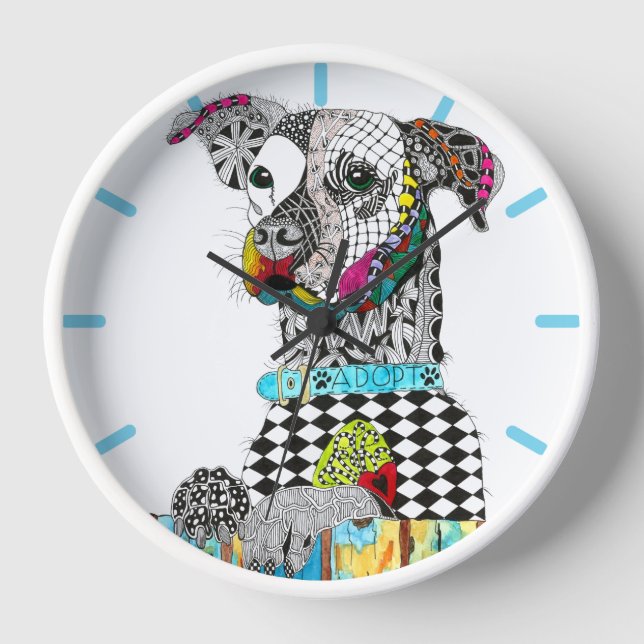 Adoptar el reloj de adopción del perro no comprar (Anverso)