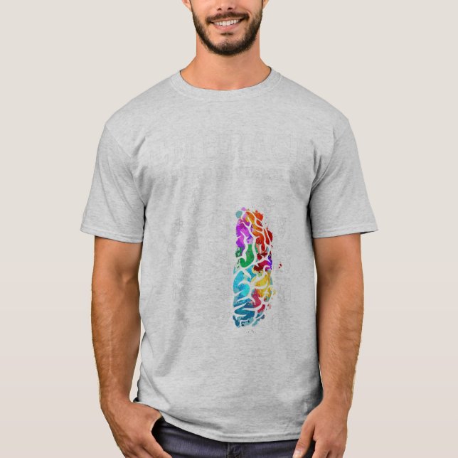 Adoptar la camisa de la neurodiversidad. Este neur (Anverso)