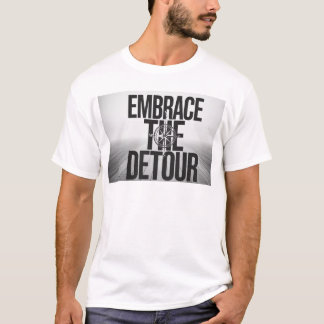 Adoptar la Camiseta Motivacional De Cita De DeTour