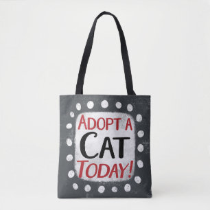 Adoptar Un Gato Hoy En Bolsa De Tote