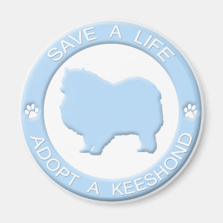 Adoptar un imán de Keeshond