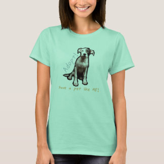 Adoptar una camiseta de perro