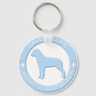 Adopte un llavero de Rottweiler