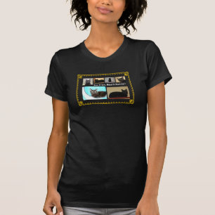 Adopte una camiseta del gato negro