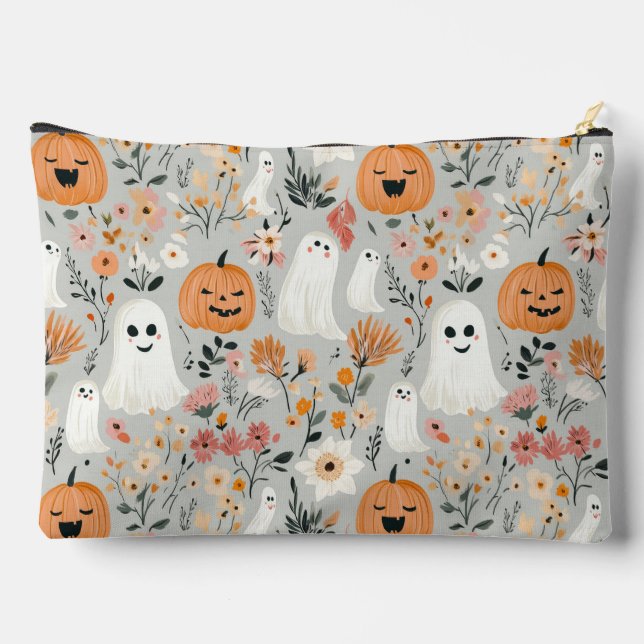 Adorable Bolsa de maquillaje fantasma de temporada (Reverso )