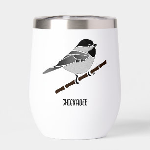 Adorable Carolina Chickadee Personalizado