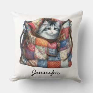 Adorable Cojín decorativo Gato Gatito Gatito