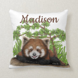 Adorable Cojín decorativo personalizado del Panda