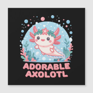 Adorable Cursibilidad Acuática Axolotl