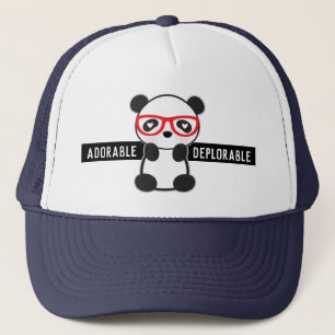 Adorable deplorable Panda Bear Gorra deplorable