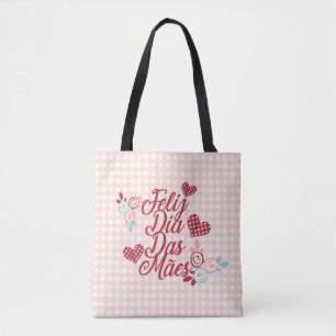 Adorable Feliz Dia Das Mães   Bolsa de Tote