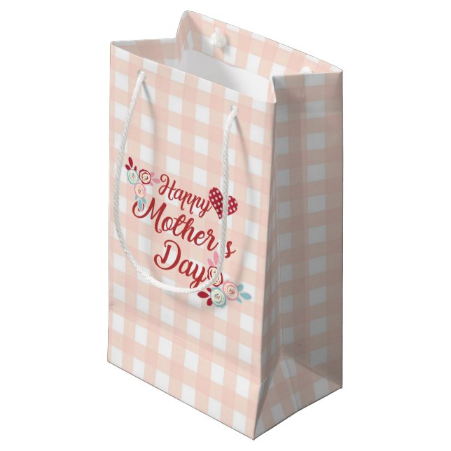 Adorable Feliz Día de la Madre | Bolsa de regalo (Angulo Anverso)