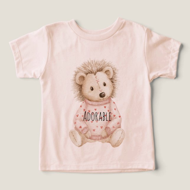 Adorable Hedgehog Animal (Diseño delantero )