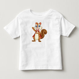 Adorable Personalizado Squirrel Fine Jersey