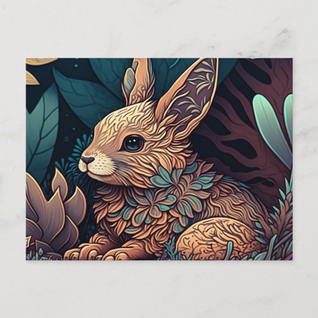 Adorable postal de Pascua (Anverso)