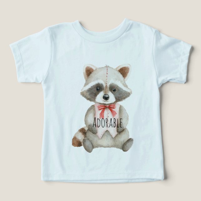 Adorable Raccoon Animal (Diseño delantero )