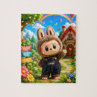 Adorable Rompecabezas Labubu para Niños