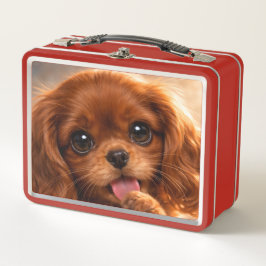 Adorable Ruby Cavalier Spaniel