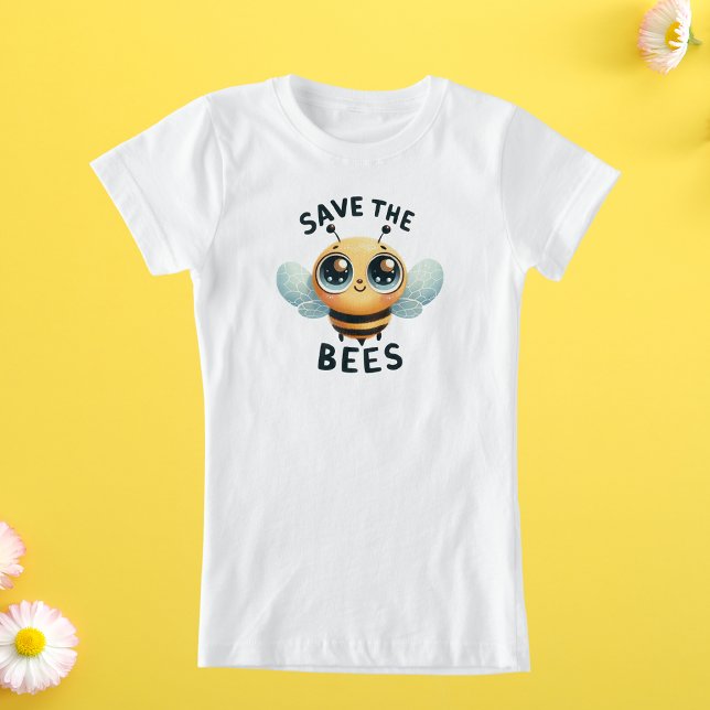 Adorable salve la camiseta de las abejas para los  (Subido por el creador)
