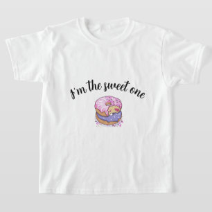 Adorable soy la dulce camiseta de un niño pequeño