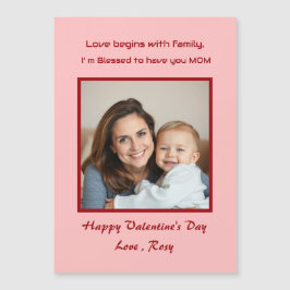 Adorable tarjeta de San Valentín para niños