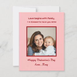 Adorable tarjeta de San Valentín para niños