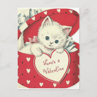 Adorable tarjeta postal de San Valentín de sabor b