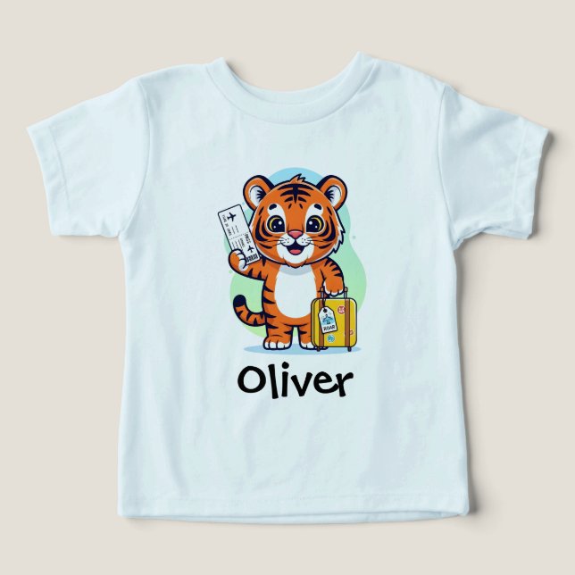 Adorable Tigre Aventurero (Diseño delantero )