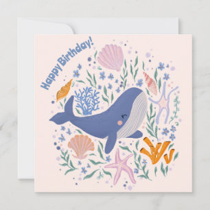 Adorable vida de ballenas y mares