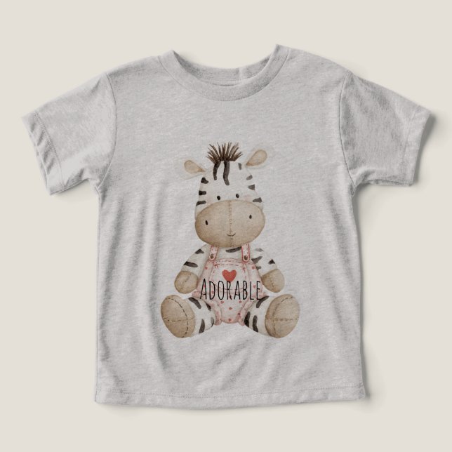 Adorable Zebra Animal (Diseño delantero )