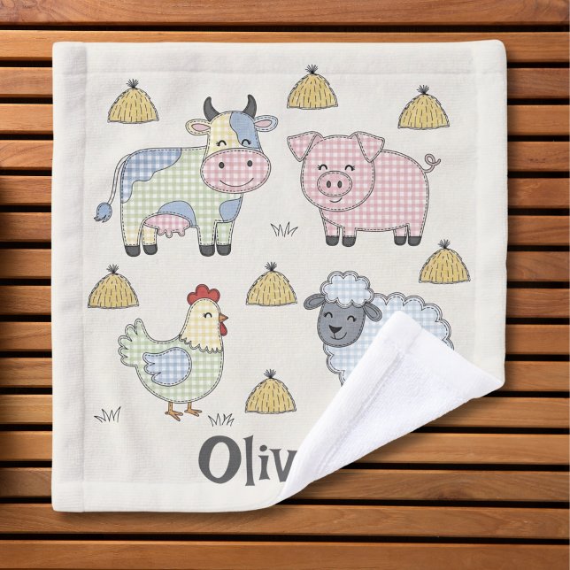 Adorables Animales de Granja de Parche (Subido por el creador)