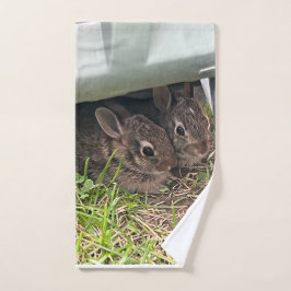 Adorables conejillos recién nacidos