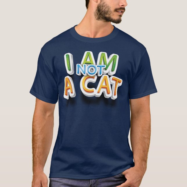 Adorables Gracioso No Soy Una Camiseta De Cita De  (Anverso)