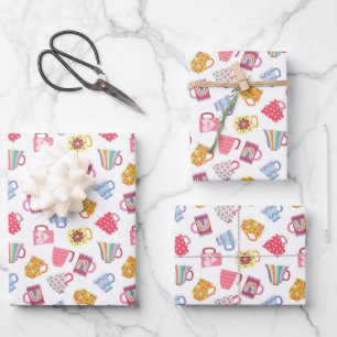 adorables hojas de papel de enlucido para el fiest