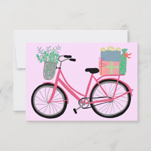 Adorables Navidades Bicicletas Navidad Regalos De  (Anverso)