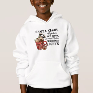 Adorables Navidades Santa Y Hot Cocoa Funny