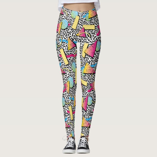 Adorables Sintonismo/Vaporwave Estilo Yoga Legging (Anverso)