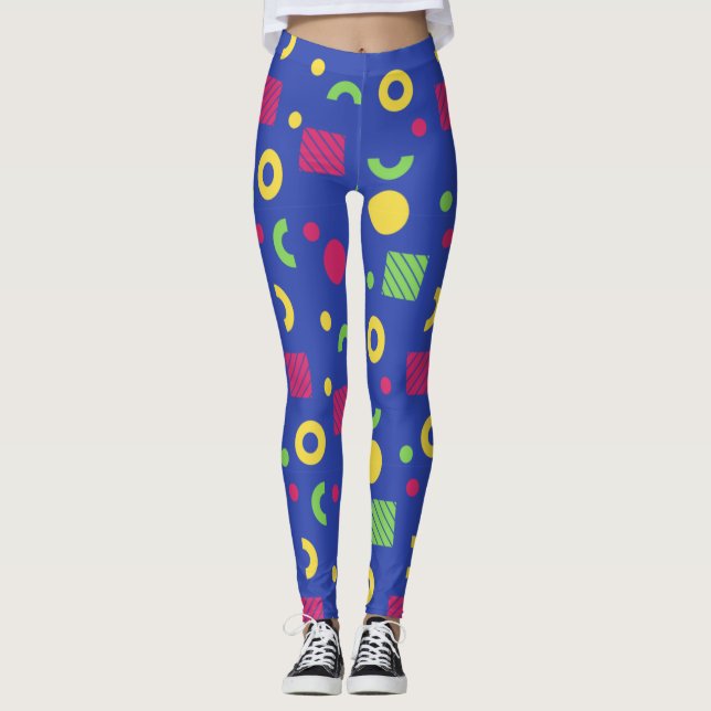 Adorables Sintonismo/Vaporwave Estilo Yoga Legging (Anverso)