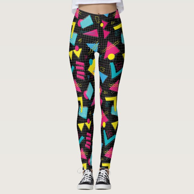 Adorables Sintonismo/Vaporwave Estilo Yoga Legging (Anverso)