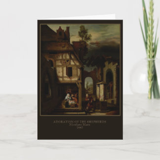 Adoración de las tarjetas de Navidades de Pastores